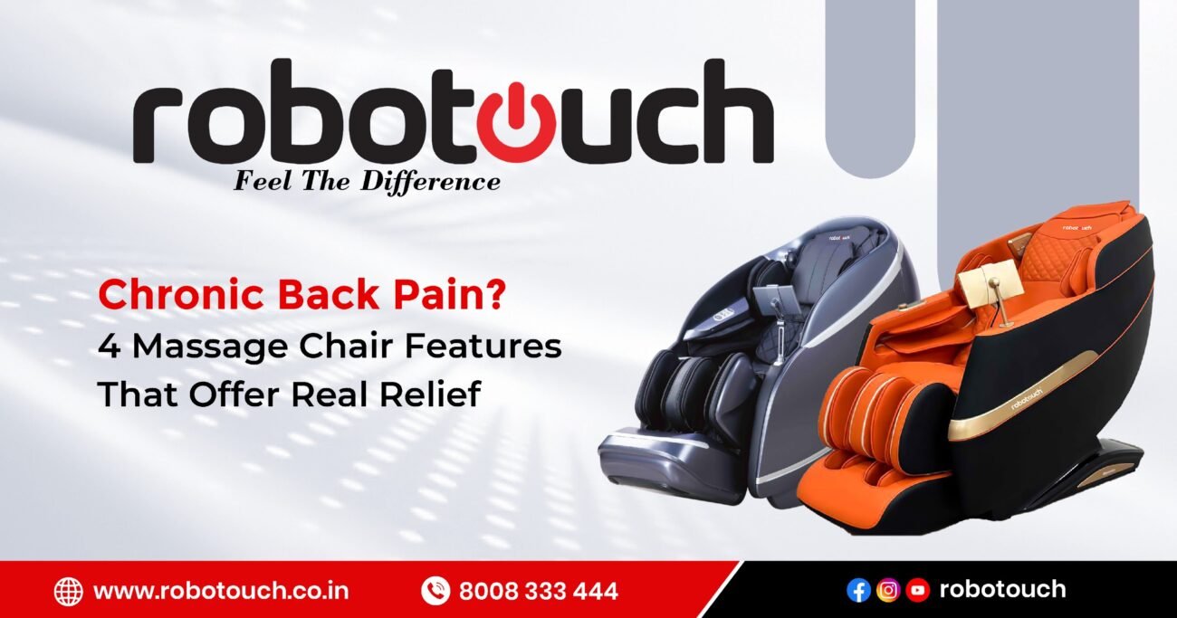 Massage Chair for Chronic Back Pain: 4 Powerful Features That Offer Real Relief