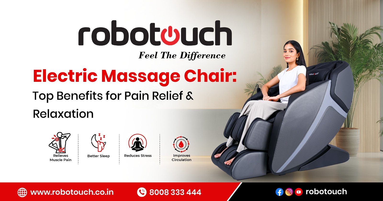Electric Massage Chair: Top Benefits for Pain Relief & Relaxation